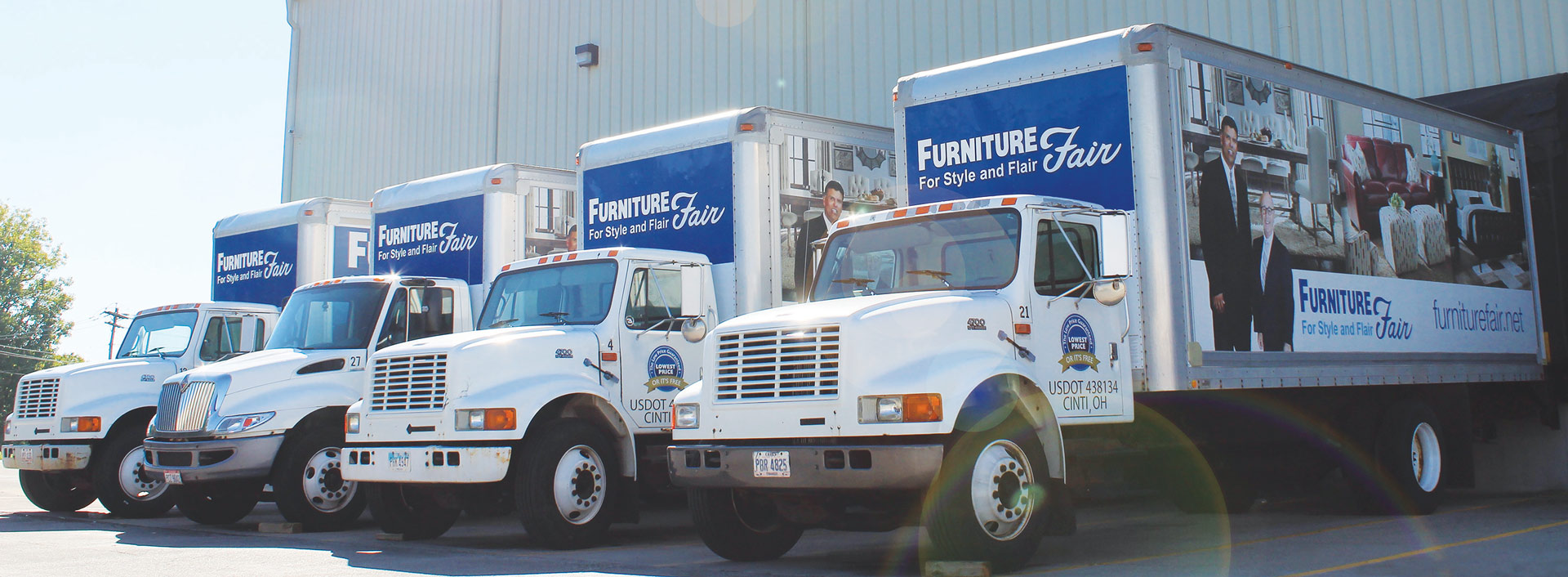 Furniture Advertising Vehicles
